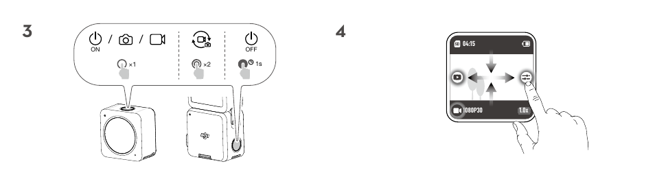 DJI Action 2 Power Combo User Manual | Page 3 / 8