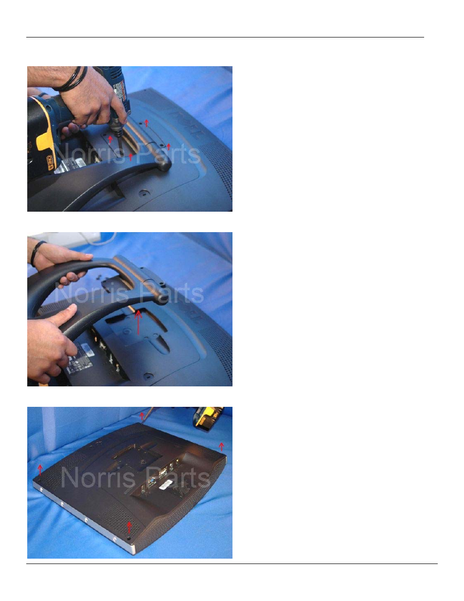 Disassembly | Dell 2000FP User Manual | Page 3 / 10