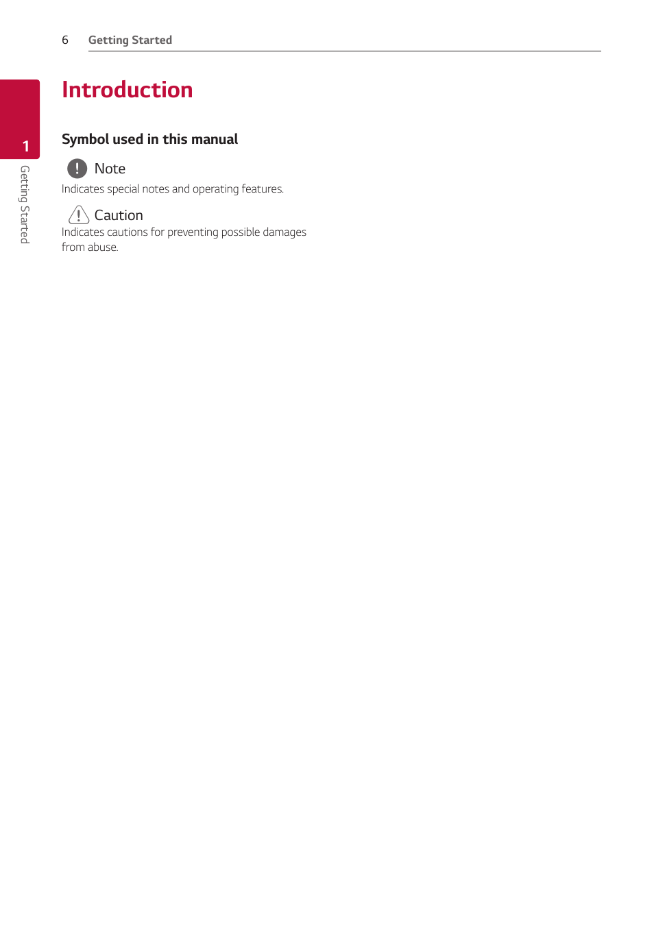 Introduction, 6 introduction | LG GX 420W 3.1-Channel Soundbar System User Manual | Page 6 / 47