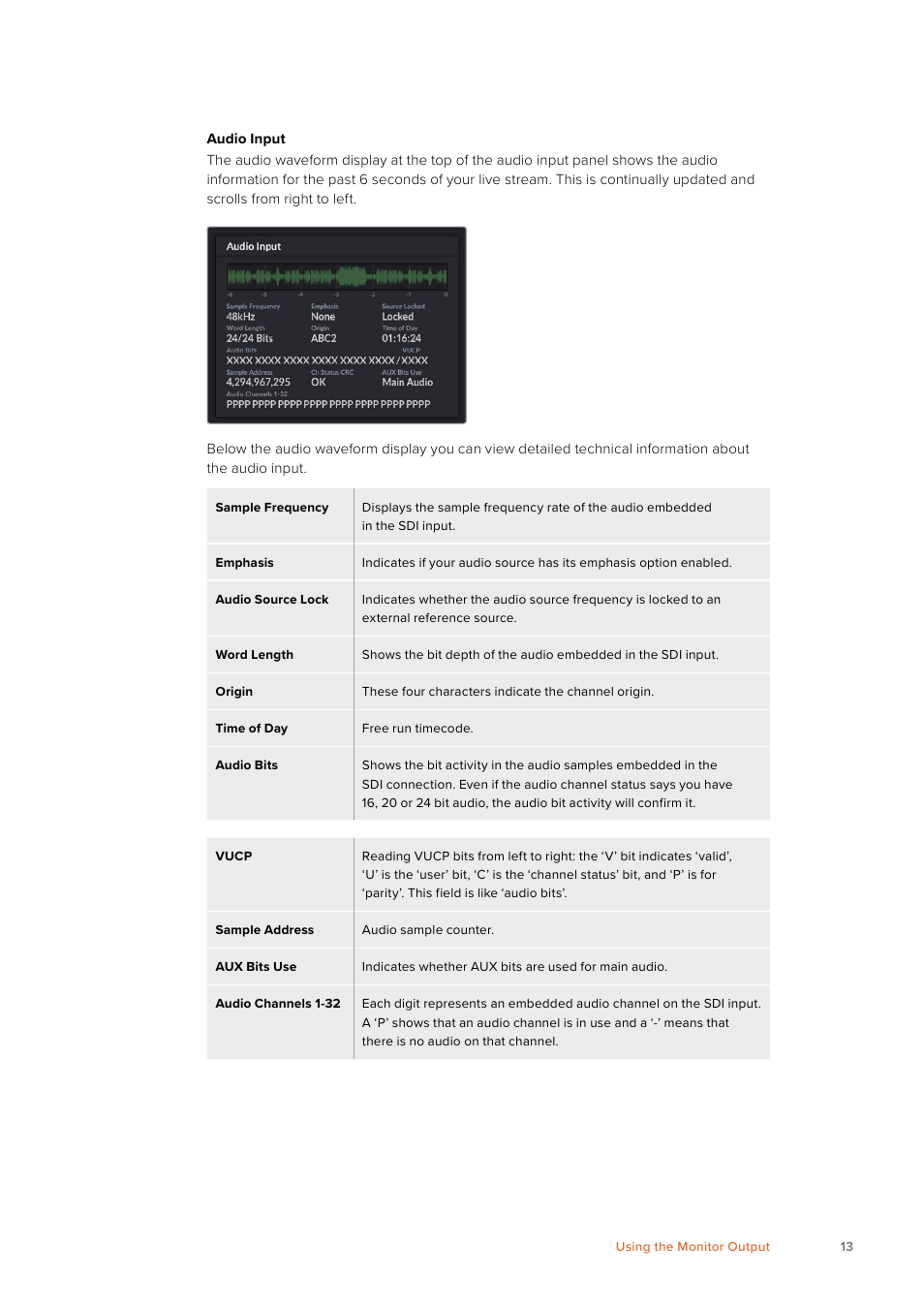 Blackmagic Design Web Presenter 4K User Manual | Page 13 / 419