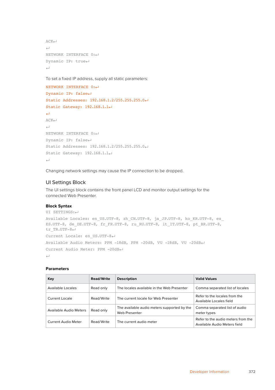 Ui settings block | Blackmagic Design Web Presenter 4K User Manual | Page 372 / 419