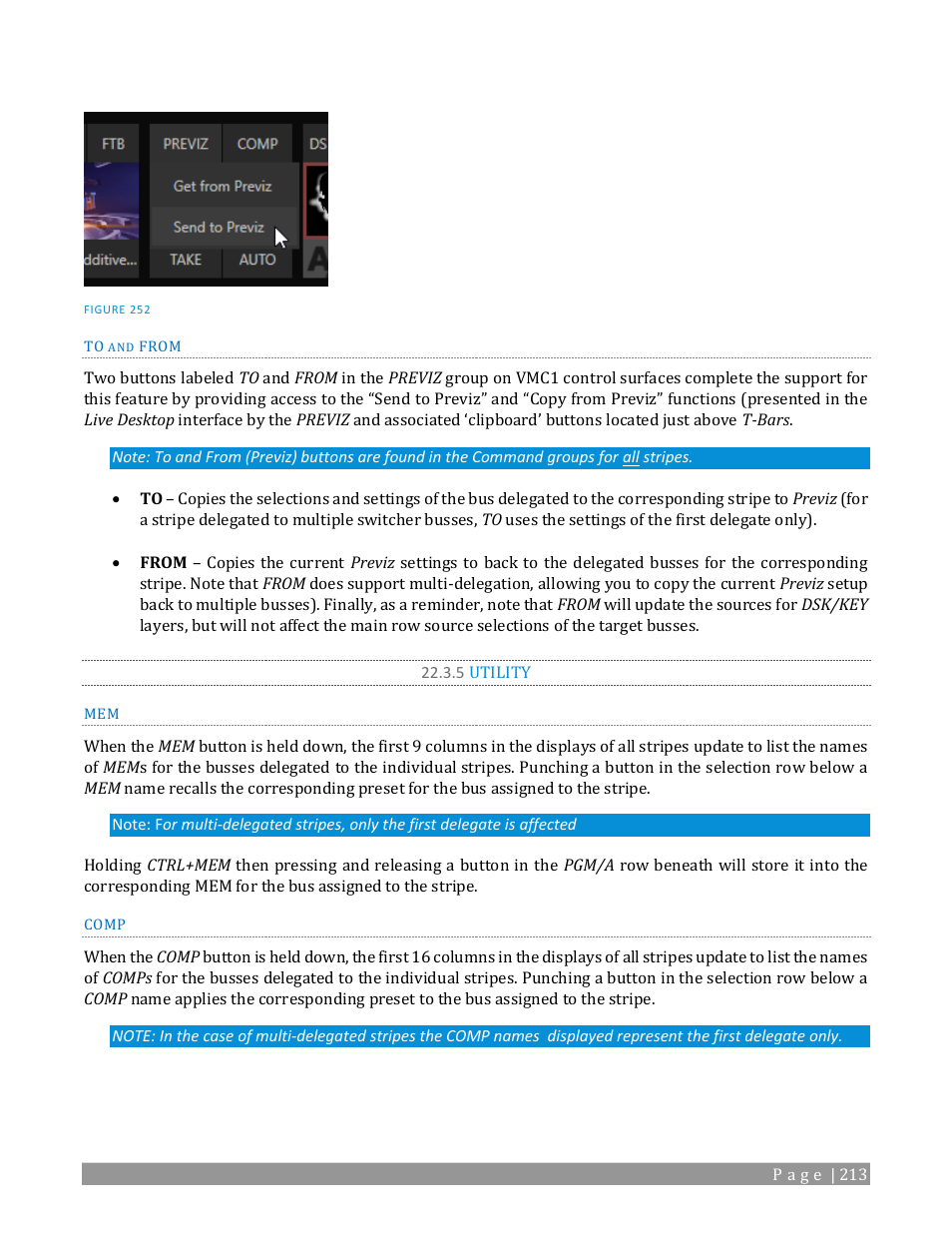 5 utility | NewTek TriCaster TC1 (2 RU) User Manual | Page 229 / 350