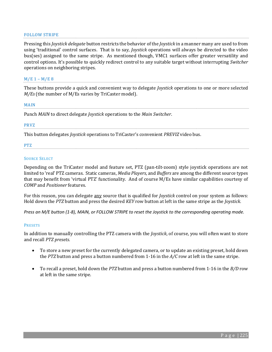 NewTek TriCaster TC1 (2 RU) User Manual | Page 241 / 350