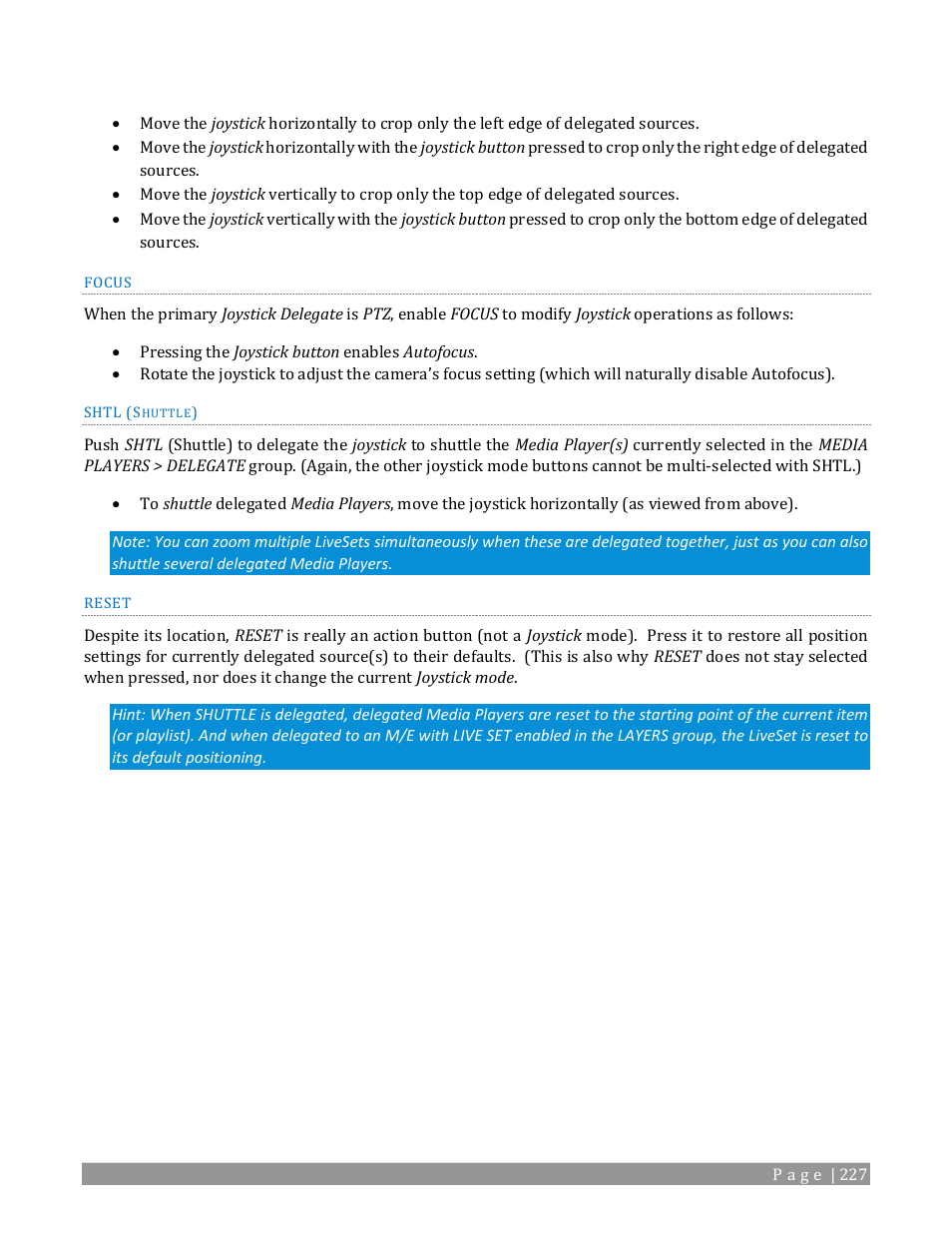 NewTek TriCaster TC1 (2 RU) User Manual | Page 243 / 350