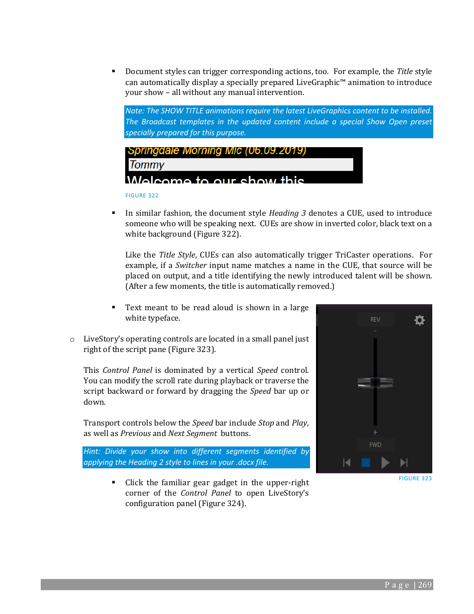 NewTek TriCaster TC1 (2 RU) User Manual | Page 285 / 350