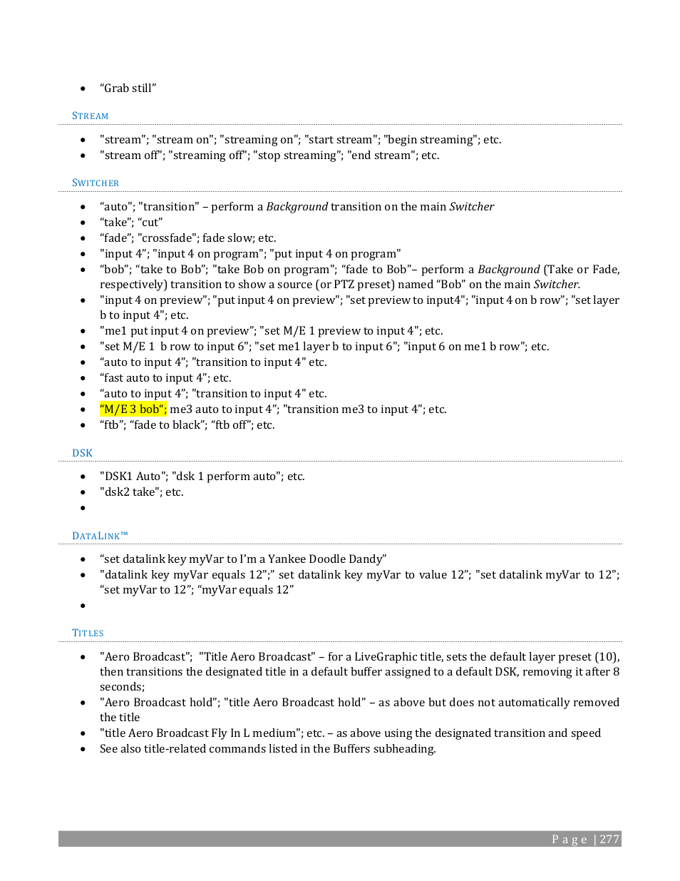 NewTek TriCaster TC1 (2 RU) User Manual | Page 293 / 350