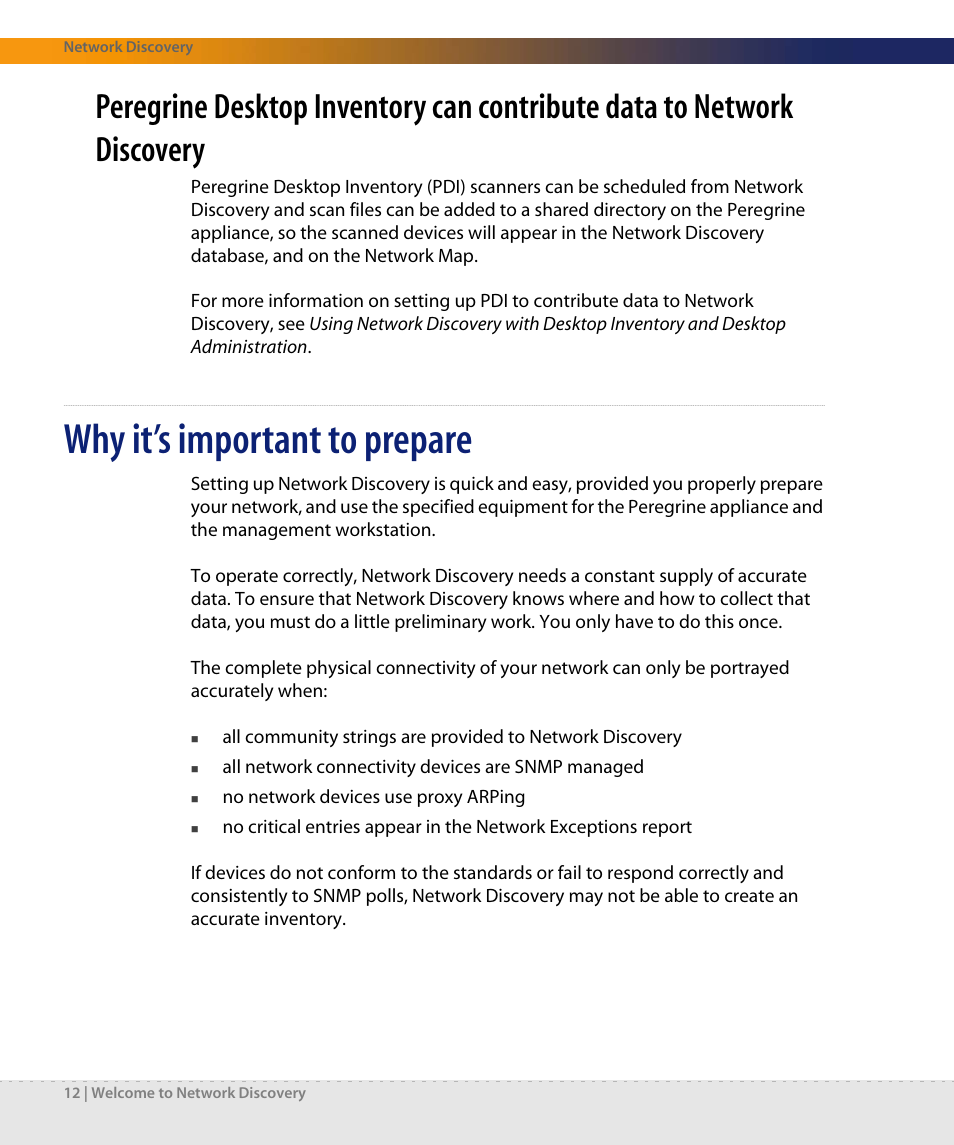Why it’s important to prepare, Discovery | Dell DPND-523-EN12 User Manual | Page 12 / 170