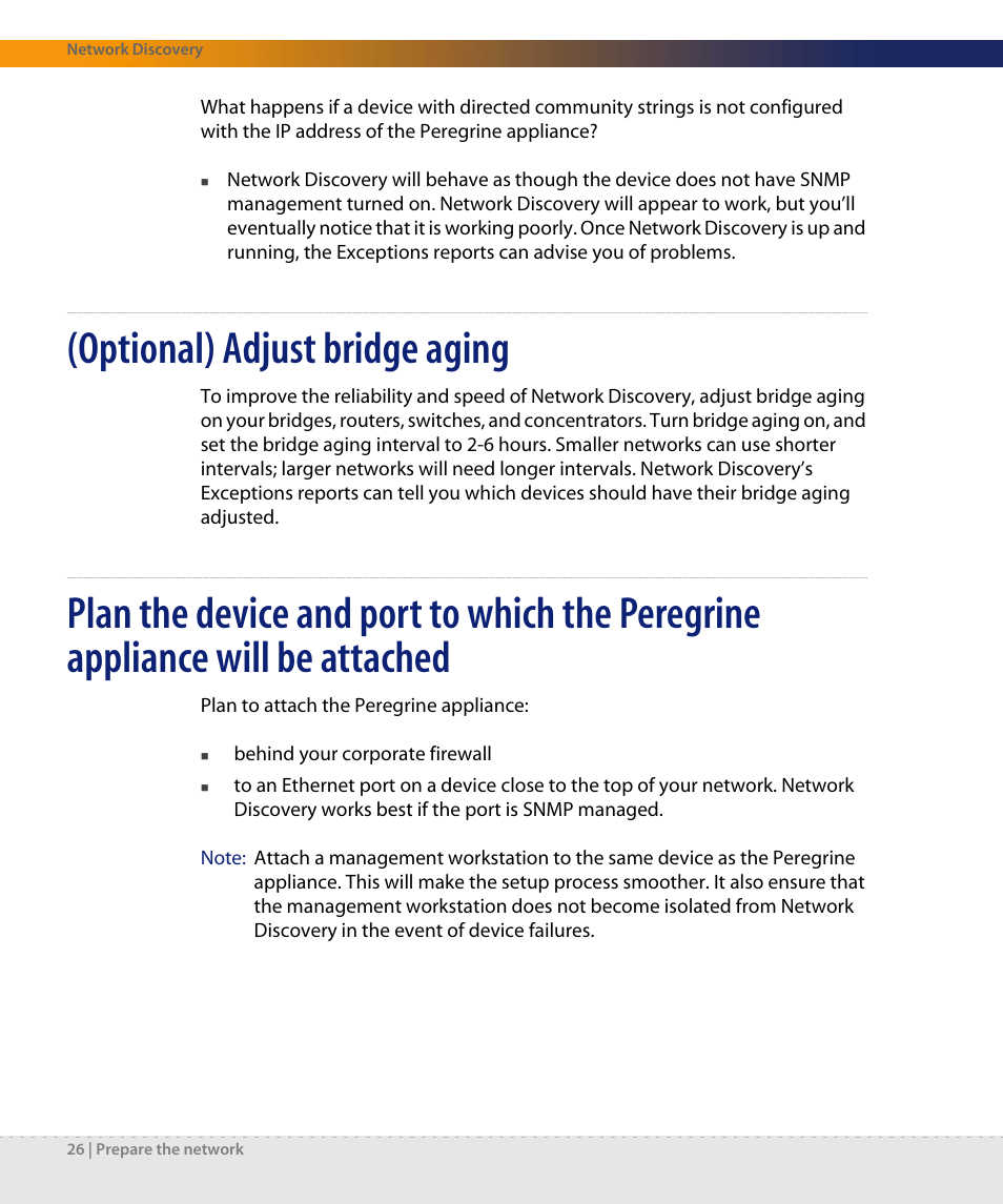 Optional) adjust bridge aging, Be attached | Dell DPND-523-EN12 User Manual | Page 26 / 170
