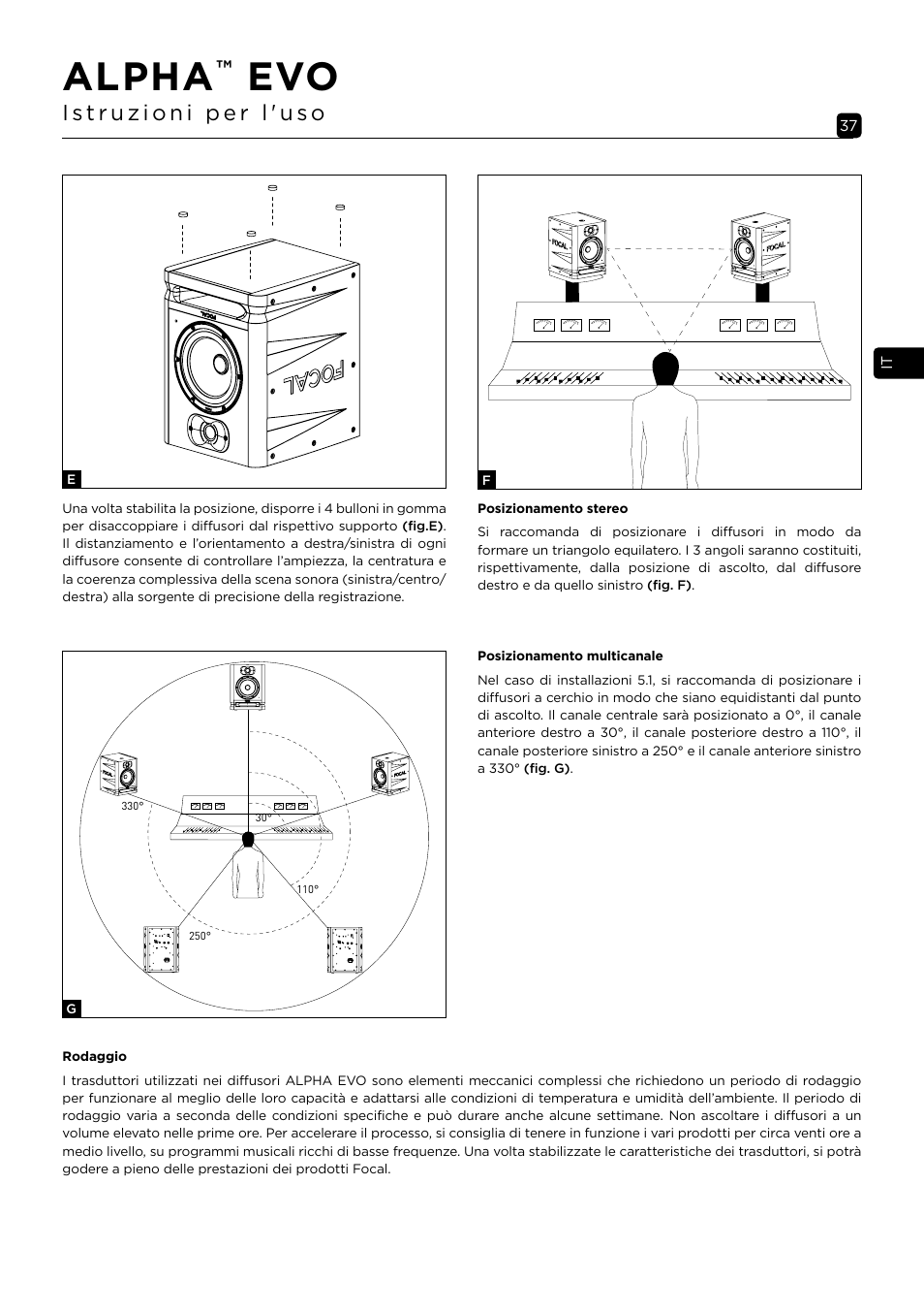 Alpha | Focal Alpha 65 Evo 6.5" Mixing Monitor User Manual | Page 37 / 144