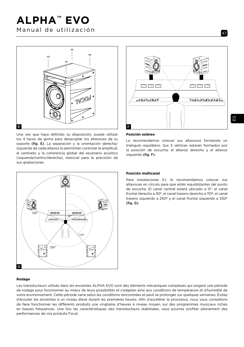 Alpha | Focal Alpha 65 Evo 6.5" Mixing Monitor User Manual | Page 47 / 144
