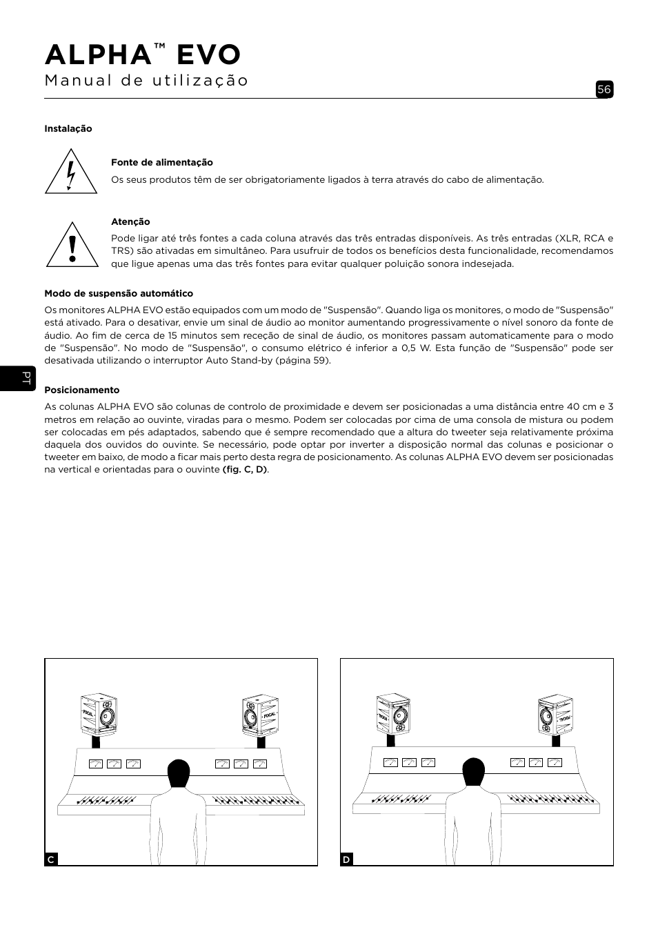 Alpha | Focal Alpha 65 Evo 6.5" Mixing Monitor User Manual | Page 56 / 144