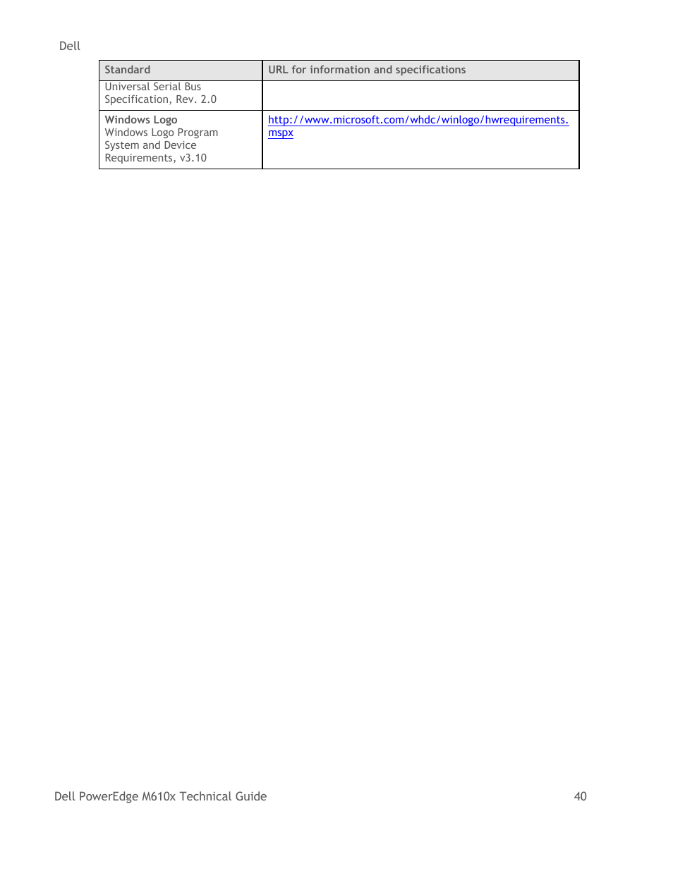 Dell PowerEdge M610x User Manual | Page 45 / 48