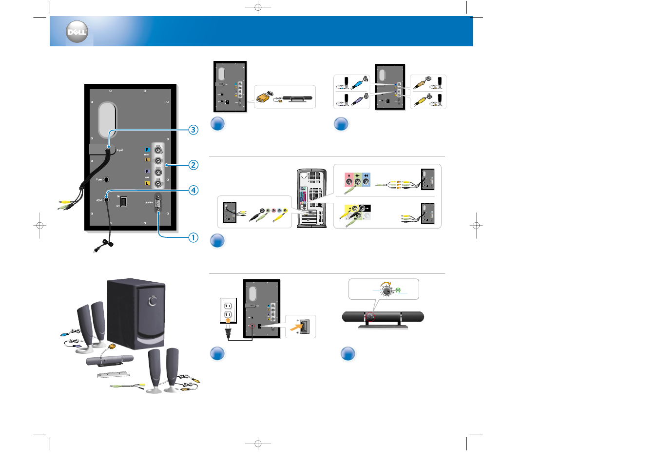 Dell Speakers User Manual | 2 pages