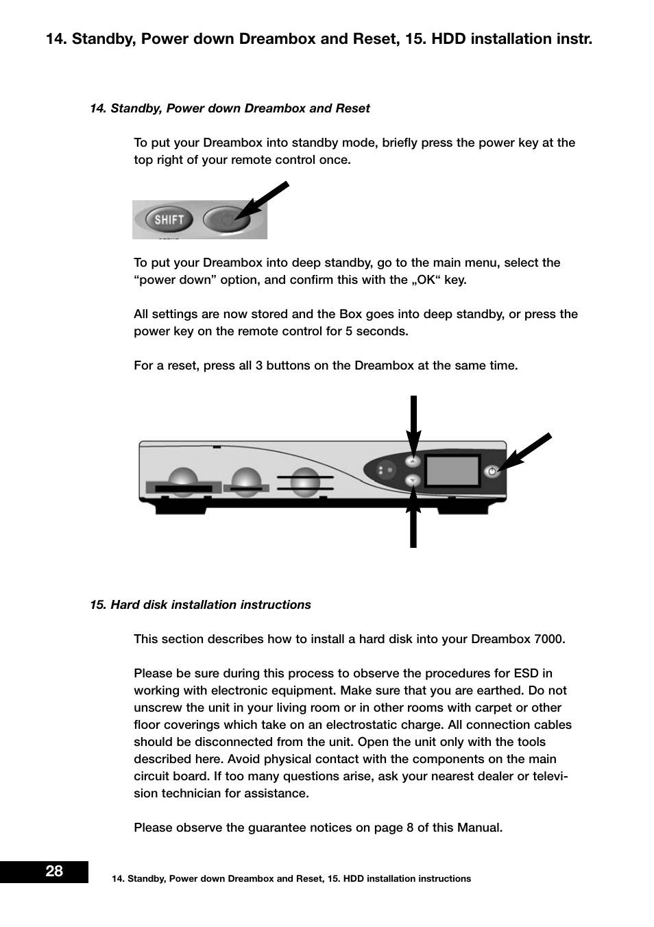 Dream Vision DM 7000-S User Manual | Page 28 / 70
