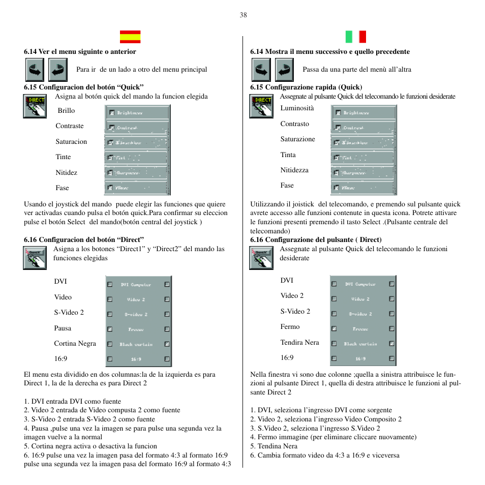 Dream Vision CinemaTenPRO User Manual | Page 37 / 49