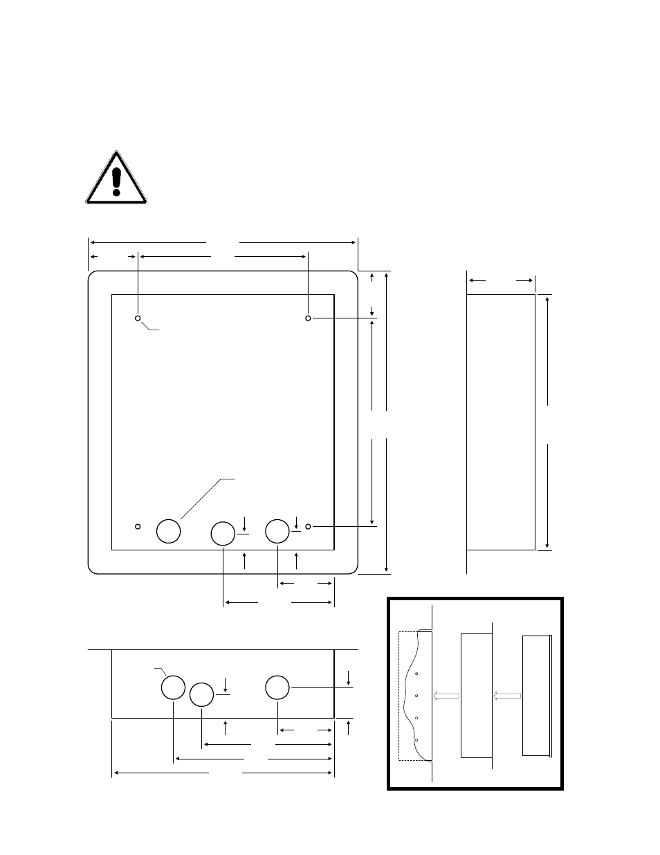 5 flush mount trim ring | DoorKing 1814 User Manual | Page 14 / 57