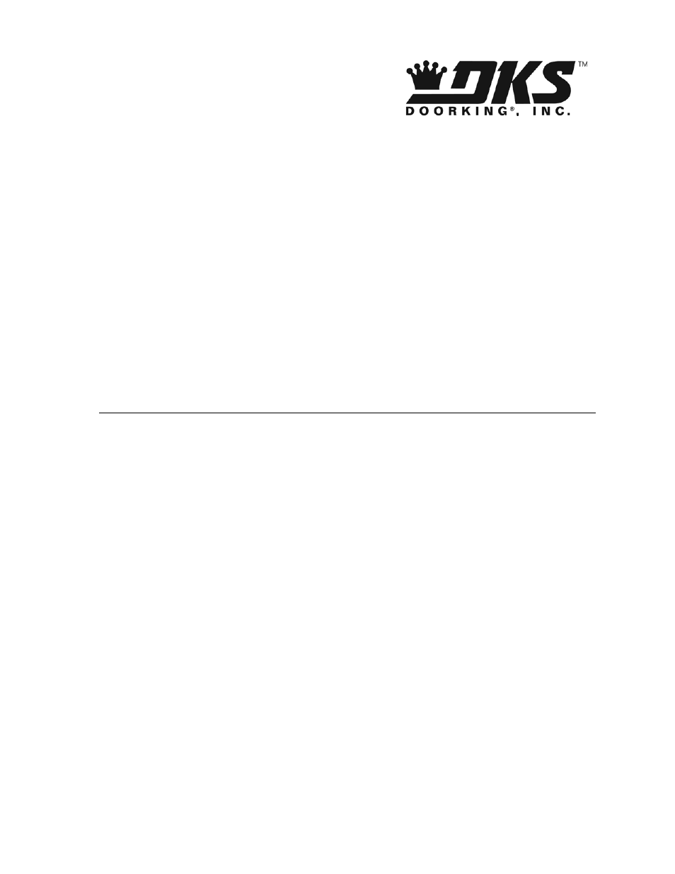 DoorKing 9220 User Manual | 57 pages