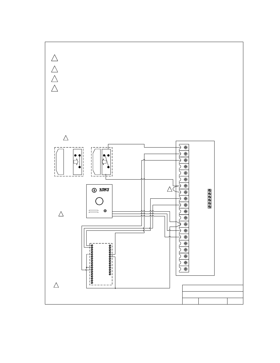 4 auxiliary device wiring | DoorKing 9220 User Manual | Page 29 / 57