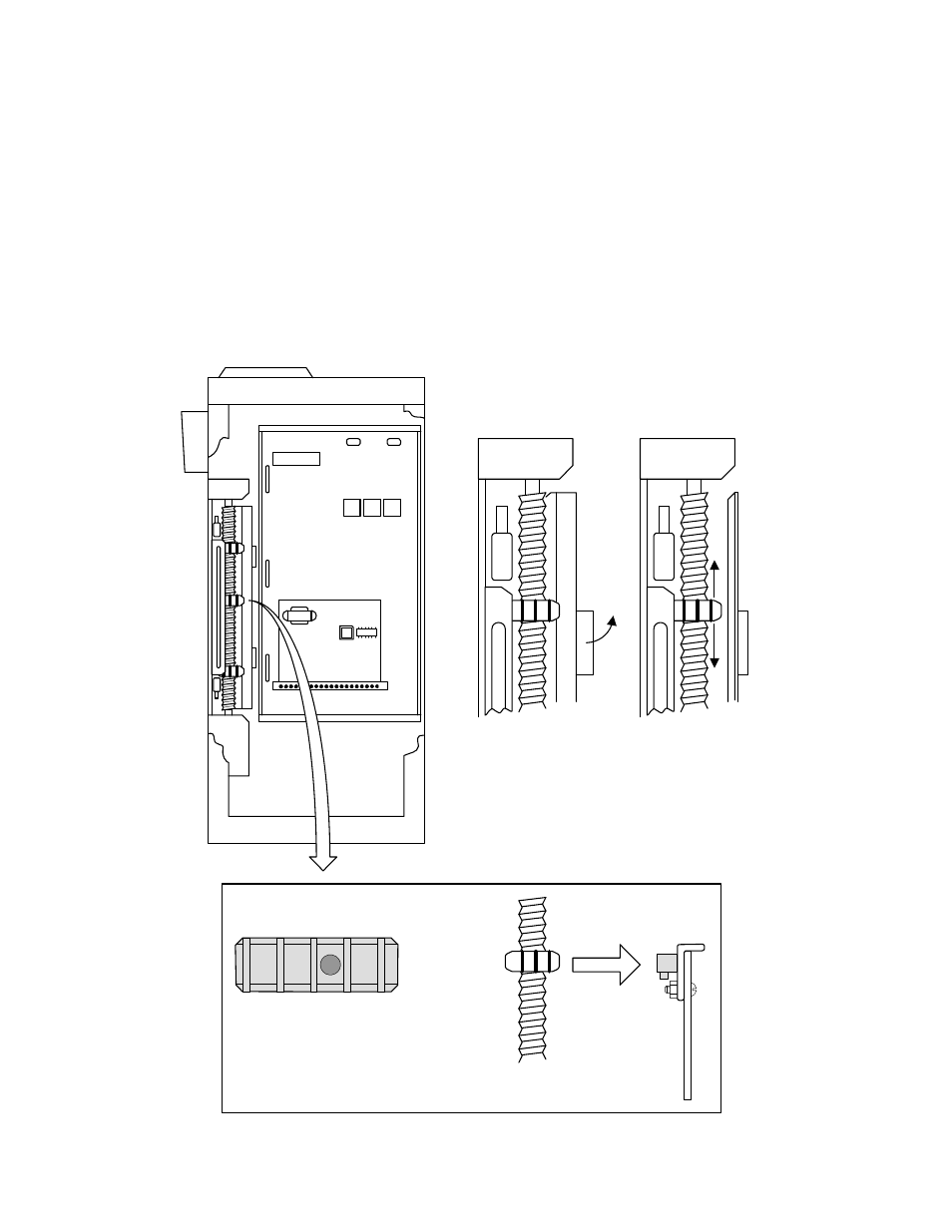 3 limit adjustment, 1 limit adjustment for 9210 operator | DoorKing 9220 User Manual | Page 36 / 57