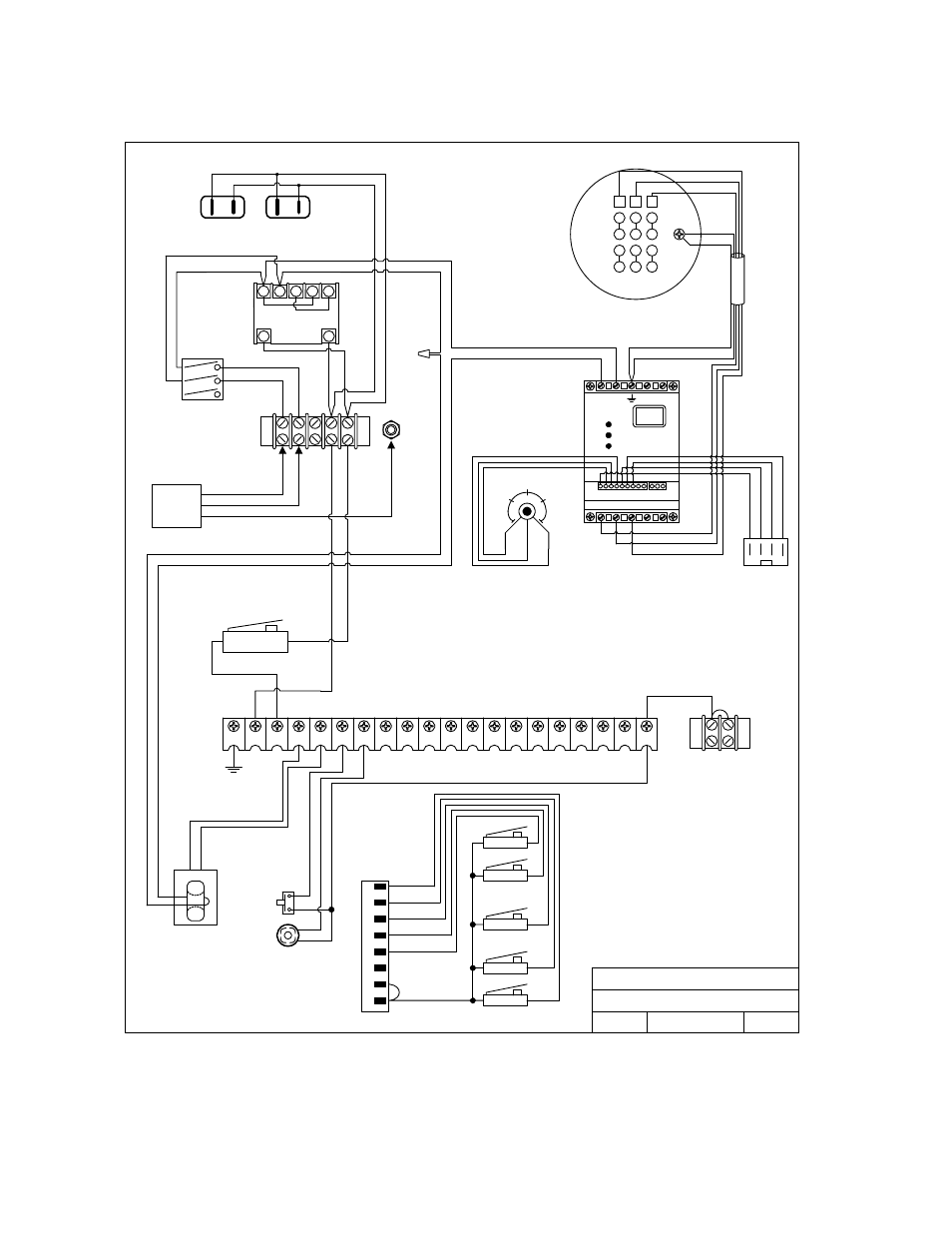 208 vac, 1-phase variable speed, Page | DoorKing 9220 User Manual | Page 54 / 57