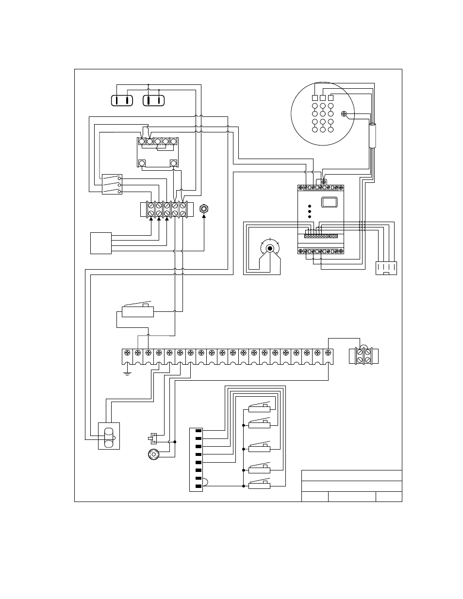 208 vac, 3-phase variable speed | DoorKing 9220 User Manual | Page 55 / 57