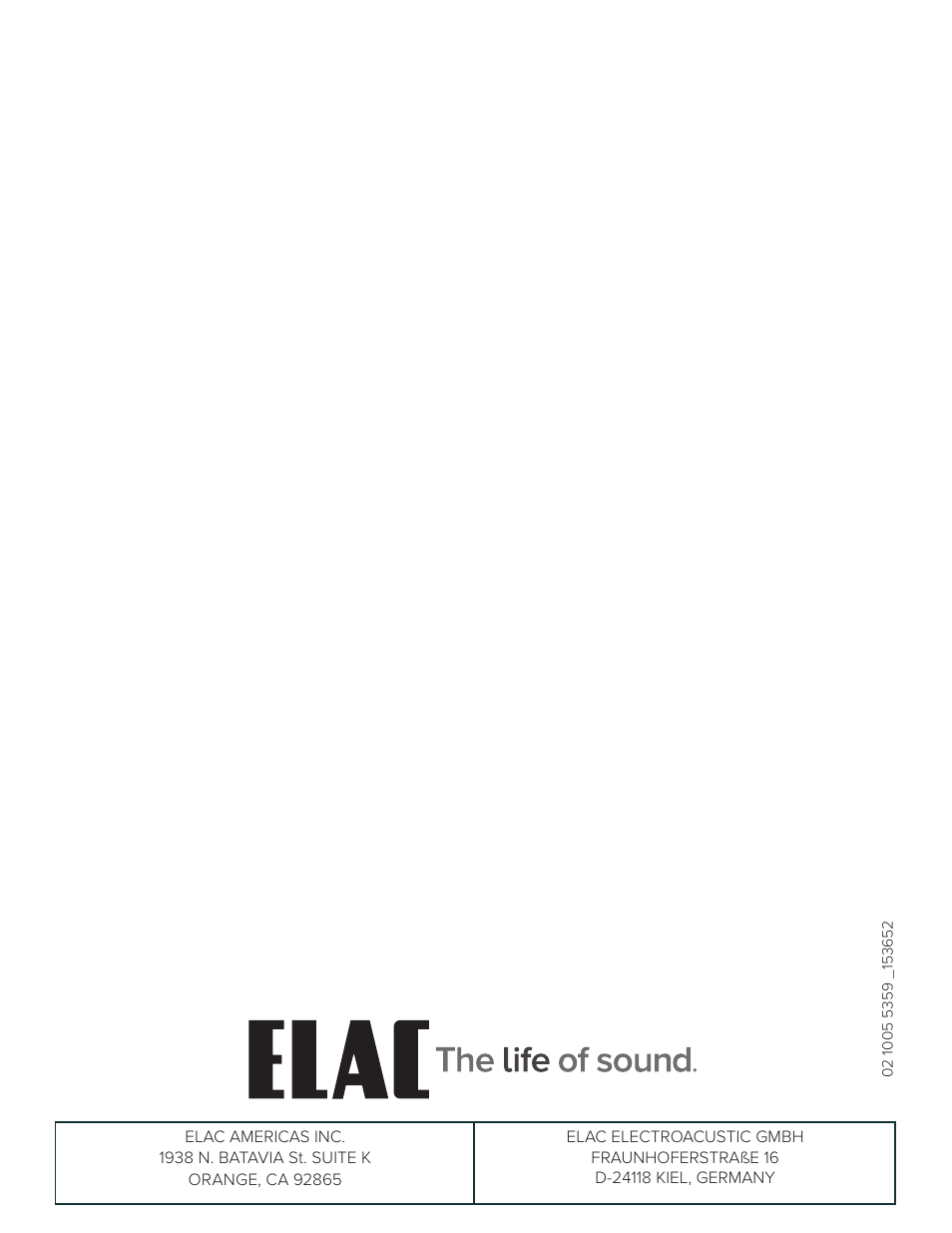 Elac Varro Dual Reference DS1000 10" 2000W Subwoofer (Gloss Black) User Manual | Page 28 / 28