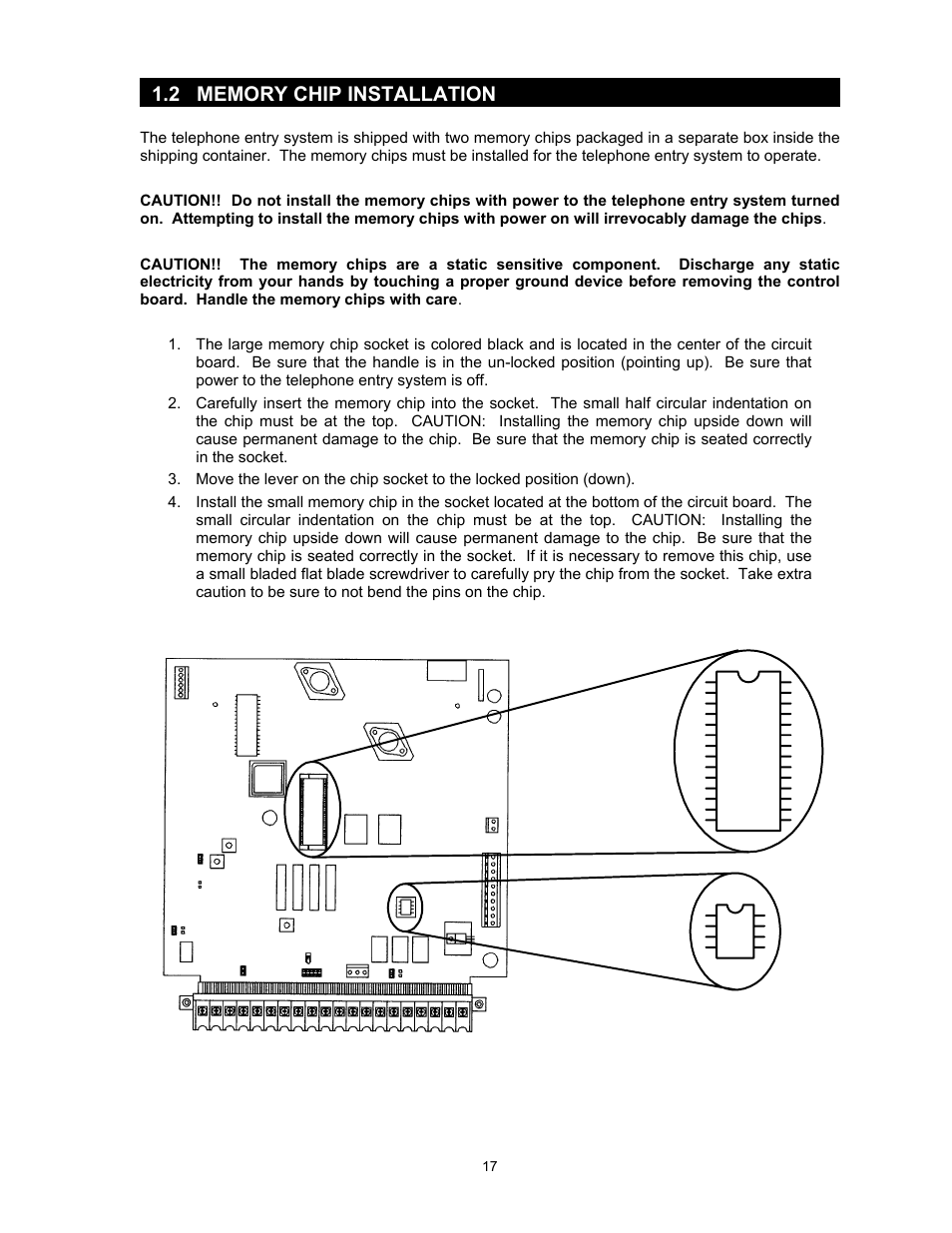 DoorKing 1817 User Manual | Page 17 / 67