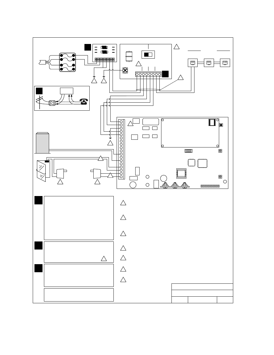 7 wiring for a single unit – telephone mode | DoorKing 1812 Plus User Manual | Page 16 / 53
