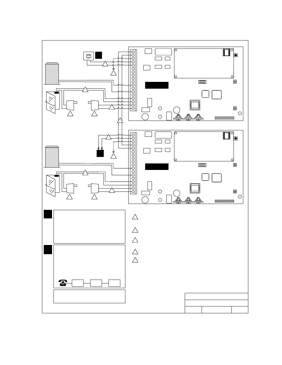 11 main terminal description, 10 wiring for multiple units – intercom mode | DoorKing 1812 Plus User Manual | Page 19 / 53