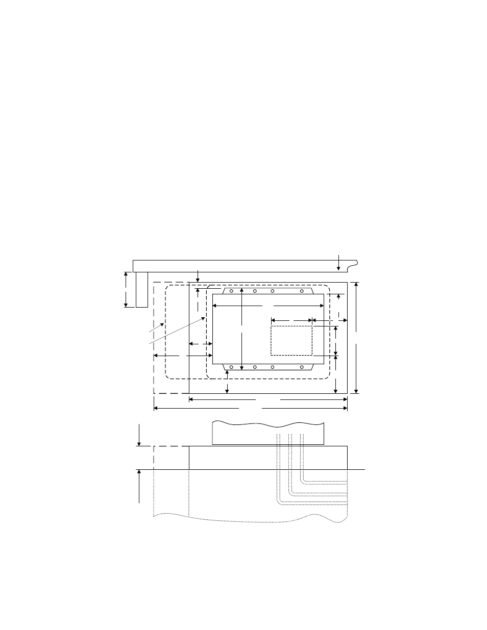 2 concrete pad | DoorKing 9310 User Manual | Page 18 / 55