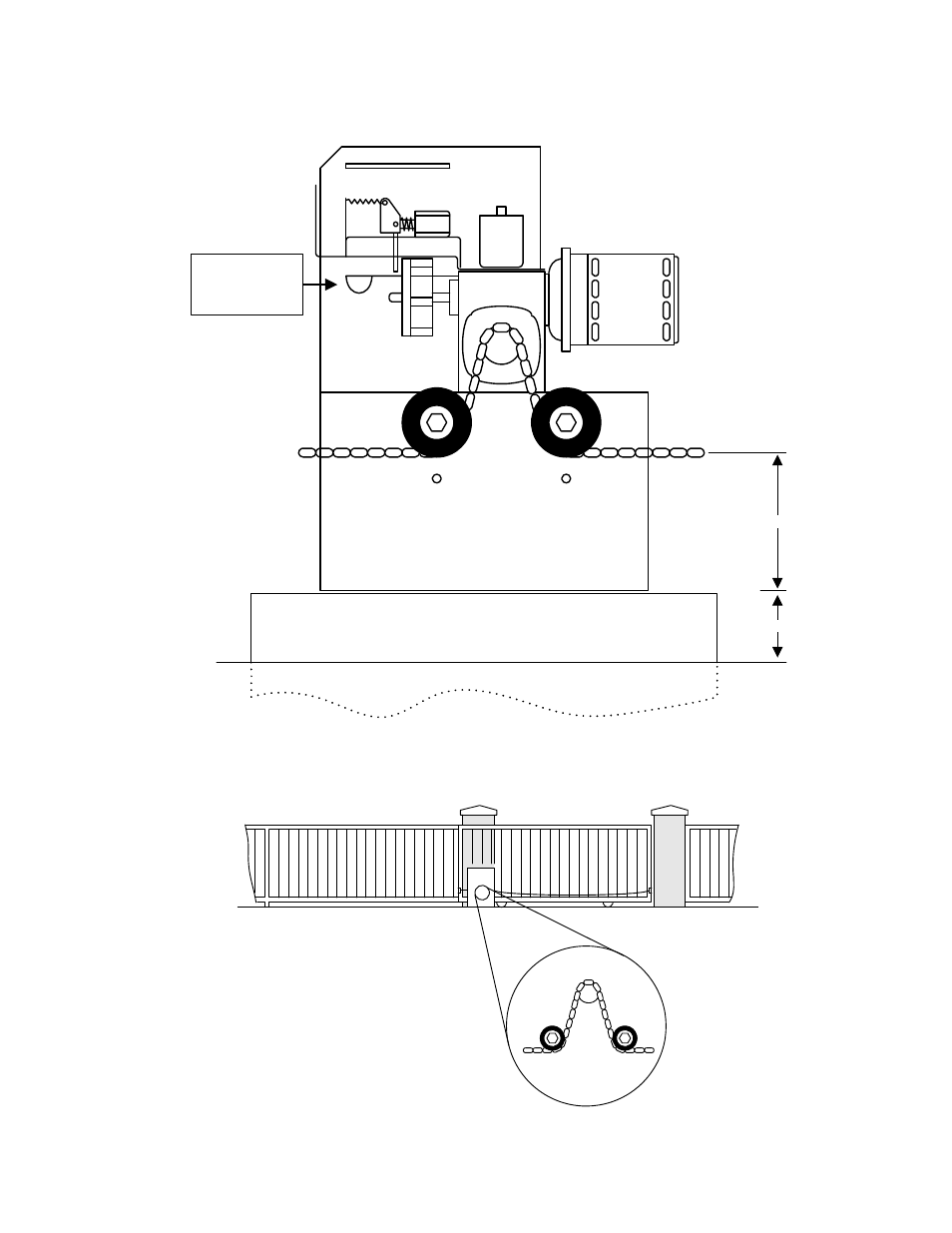 5 front mount installation | DoorKing 9310 User Manual | Page 21 / 55