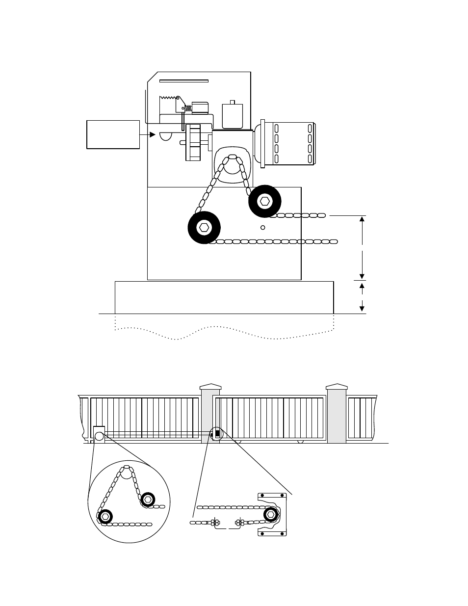 6 rear mount | DoorKing 9310 User Manual | Page 22 / 55