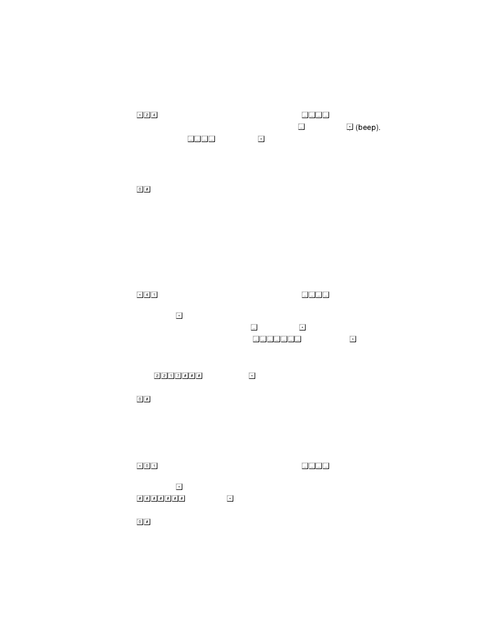 3 programming area codes, 5 deleting individual phone numbers | DoorKing 1802 User Manual | Page 33 / 55