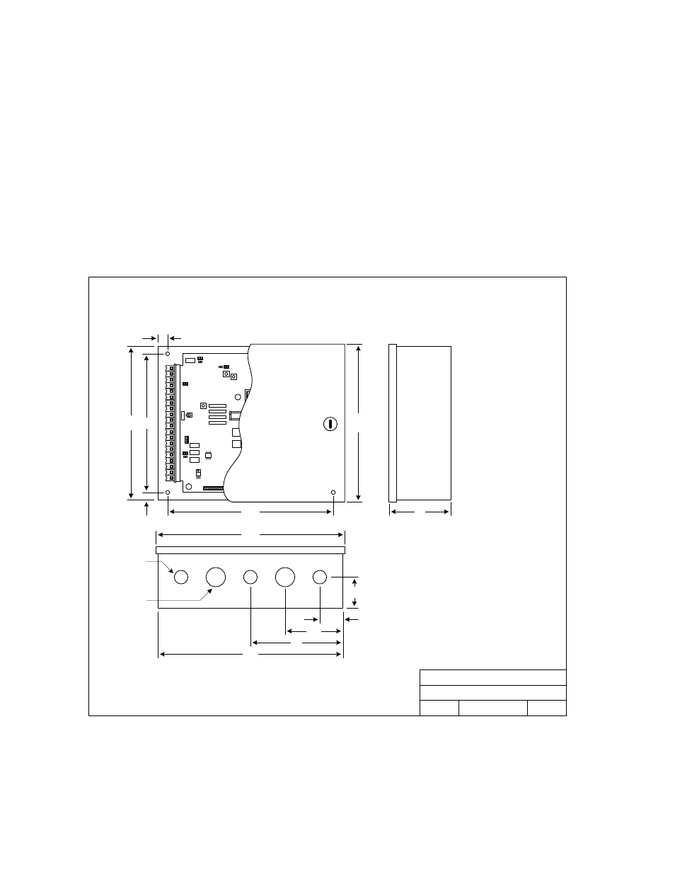 1 mount information | DoorKing PC Compatible Multi-Door Access Controller 1838 User Manual | Page 10 / 49
