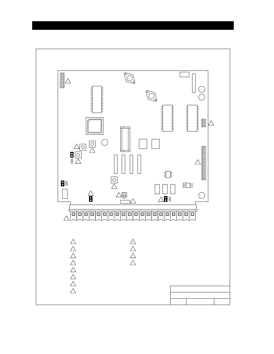 8 control board adjustments, Page | DoorKing PC Compatible Multi-Door Access Controller 1838 User Manual | Page 36 / 49