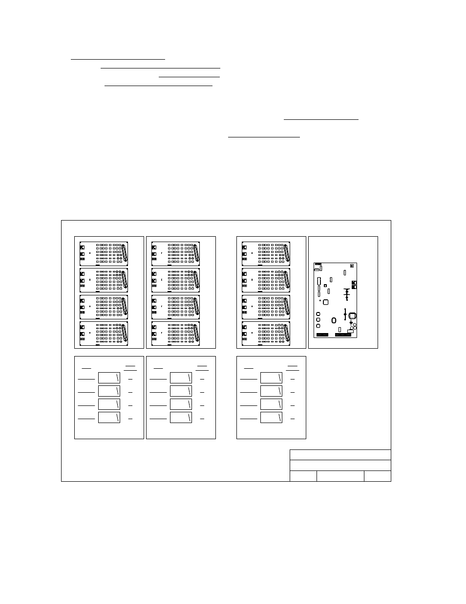 3 cabinet, relay and component identification, 1 main control cabinet options, 2 auxiliary cabinet options | Page | DoorKing 1820 User Manual | Page 14 / 63