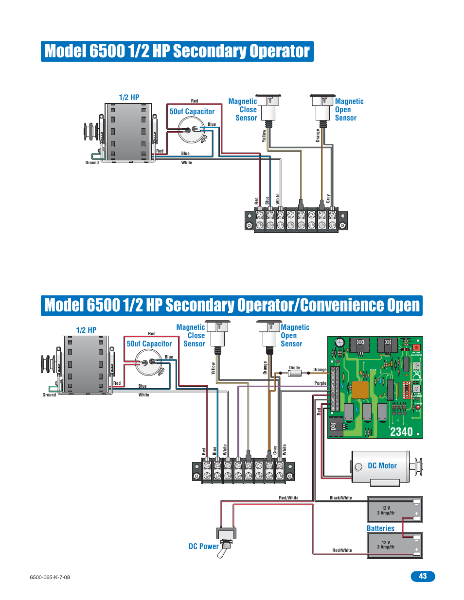 DoorKing 6500 User Manual | Page 45 / 48
