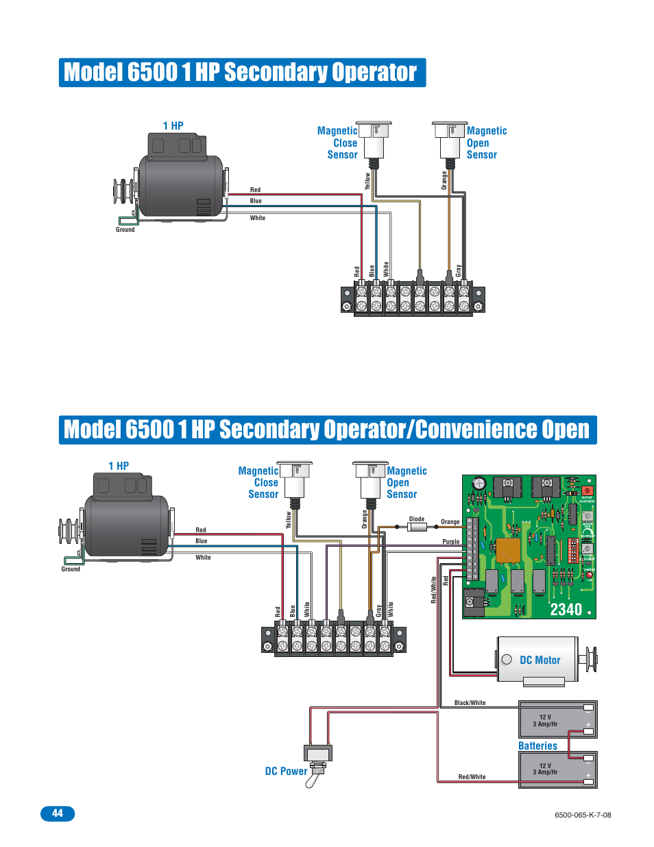 DoorKing 6500 User Manual | Page 46 / 48