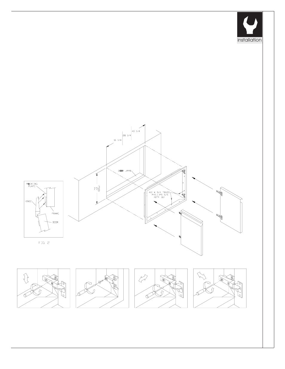 Installation | Dynasty Stoves Modular System DOBB1803A User Manual | Page 16 / 87