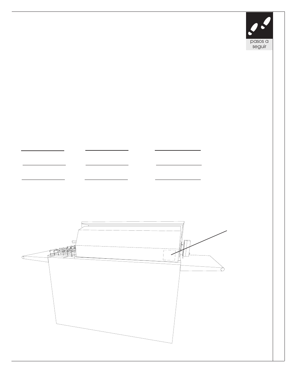 Información al consumidor, Pasos a seguir | Dynasty Stoves Modular System DOBB1803A User Manual | Page 47 / 87