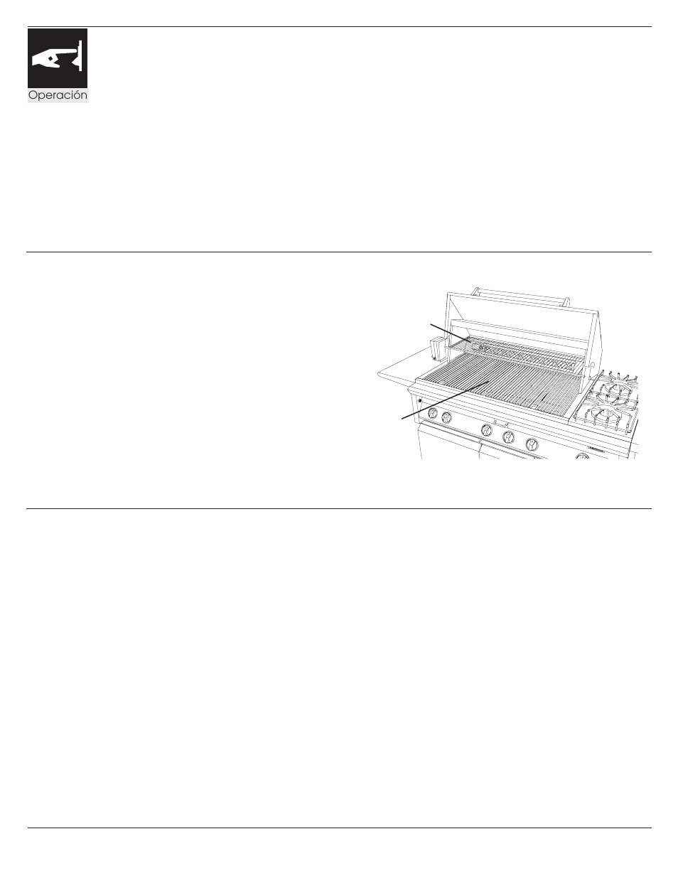 98 uso del asador | Dynasty Stoves Modular System DOBB1803A User Manual | Page 62 / 87