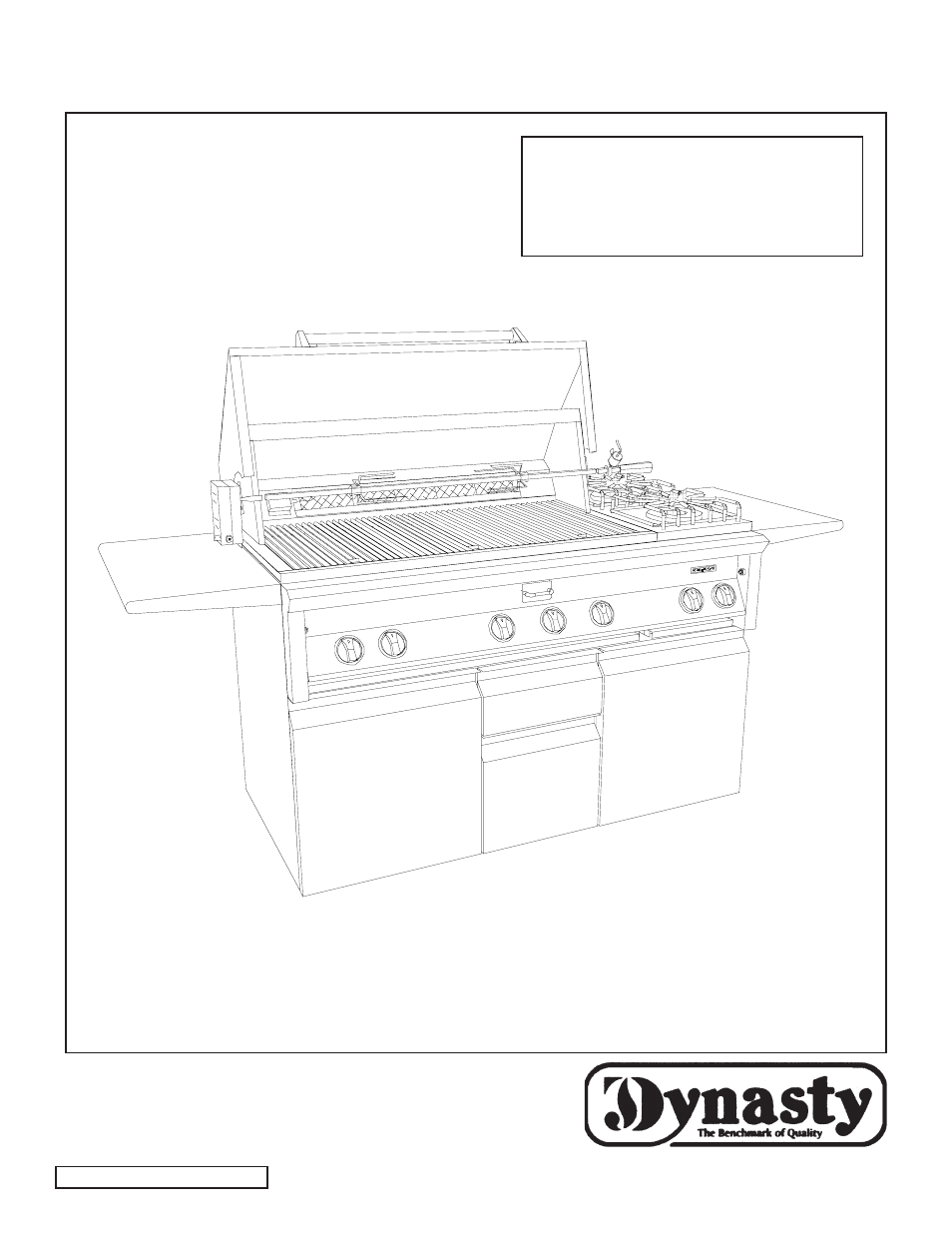 Asador de gas para exteriores dynasty, Manual de instalación y uso | Dynasty Stoves Modular System DOBB1803A User Manual | Page 86 / 87