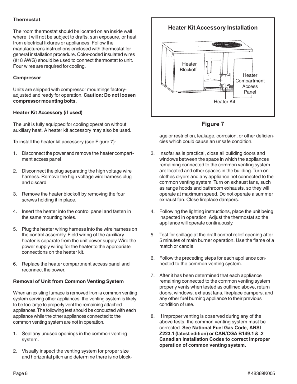 Ducane (HVAC) (2/4)SH13 User Manual | Page 6 / 12