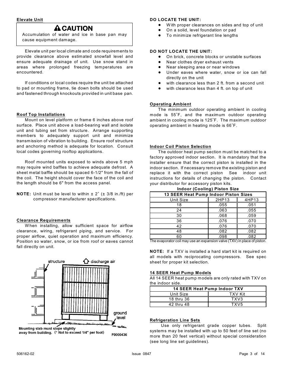 Ducane (HVAC) 2HP13/14 User Manual | Page 3 / 14