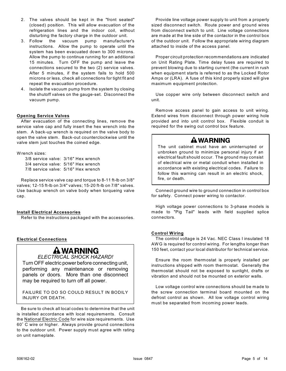 Ducane (HVAC) 2HP13/14 User Manual | Page 5 / 14