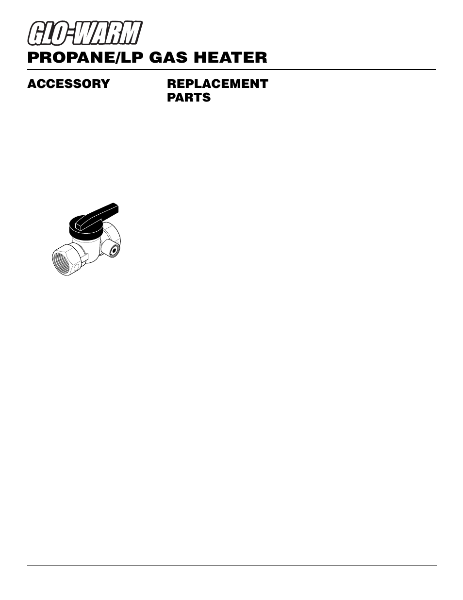 Propane/lp gas heater, Replacement parts, Accessory | Desa FB-10BA User Manual | Page 18 / 26
