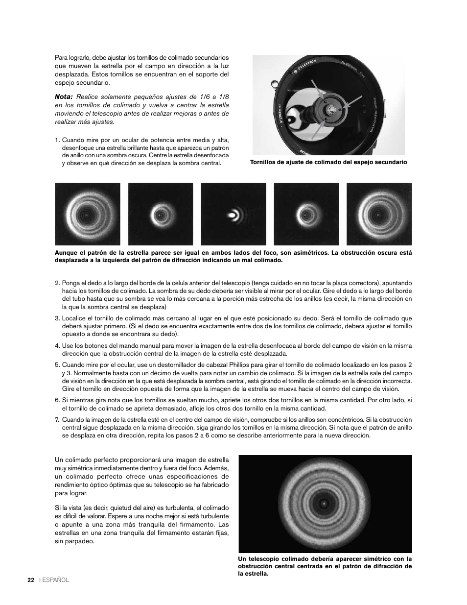 Celestron NexStar Evolution 6 150mm f/10 Schmidt-Cassegrain GoTo Telescope User Manual | Page 108 / 142