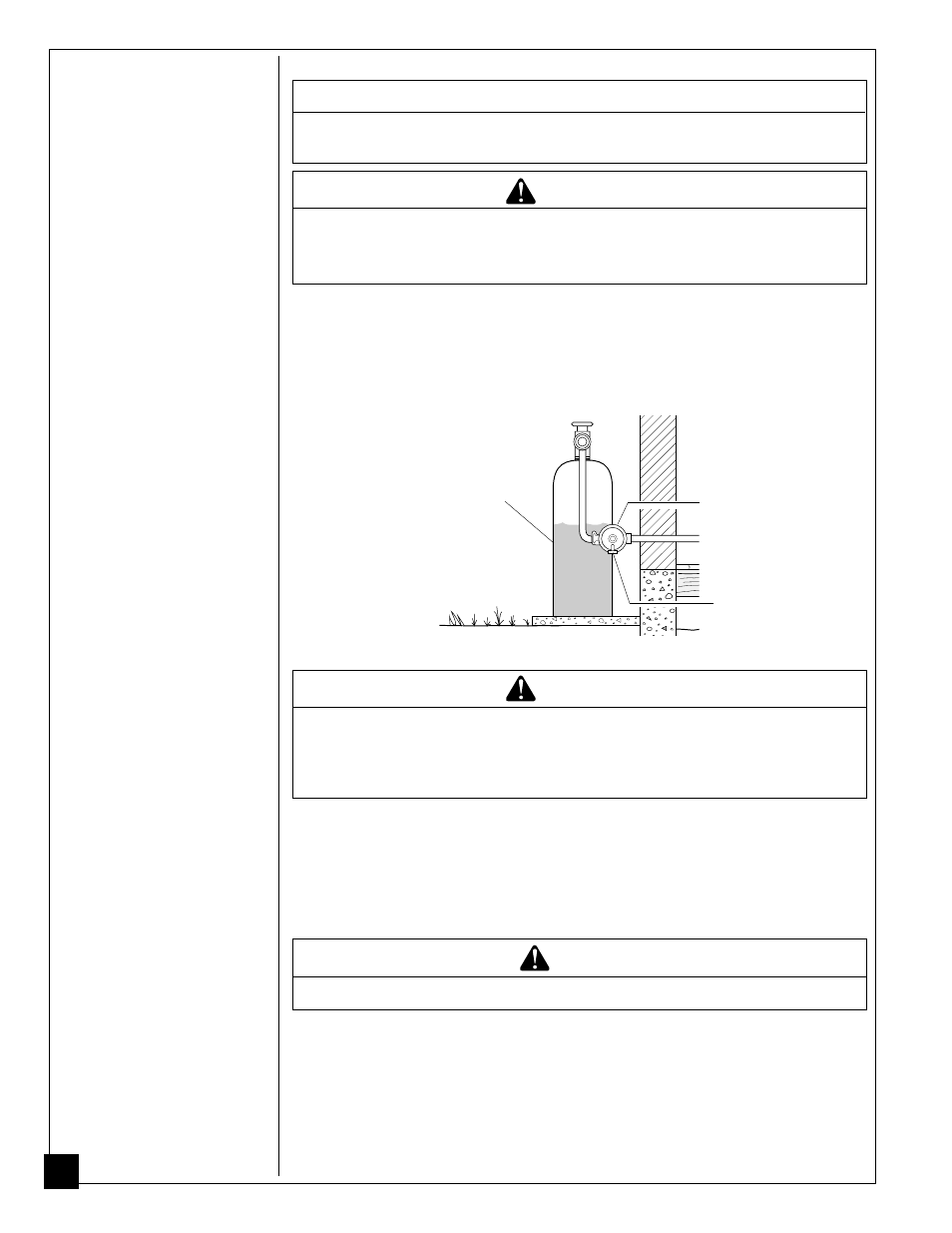 Connecting to gas supply, Notice, Caution | Desa 14,000 User Manual | Page 20 / 40