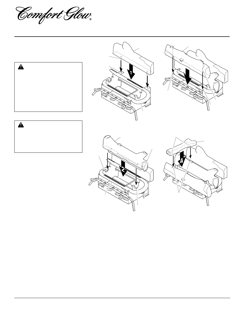 Vent-free natural gas log heater, Installation, Continued | Desa CY2718N User Manual | Page 14 / 36