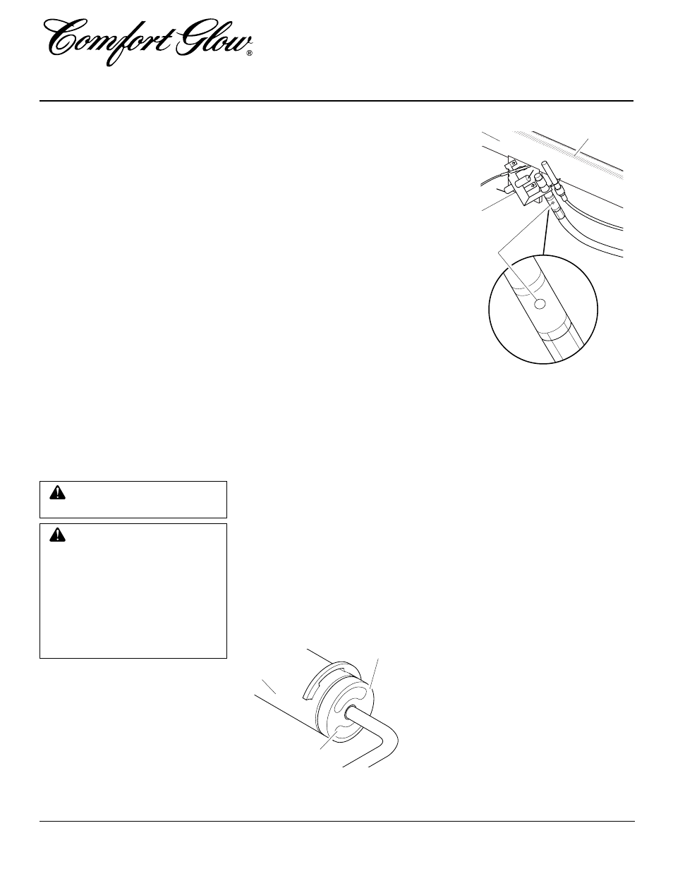 Vent-free natural gas log heater, Cleaning and maintenance, Inspecting burners | Desa CY2718N User Manual | Page 20 / 36
